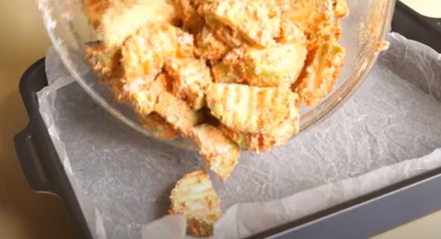 Courgettes cuites au four - Étape 5