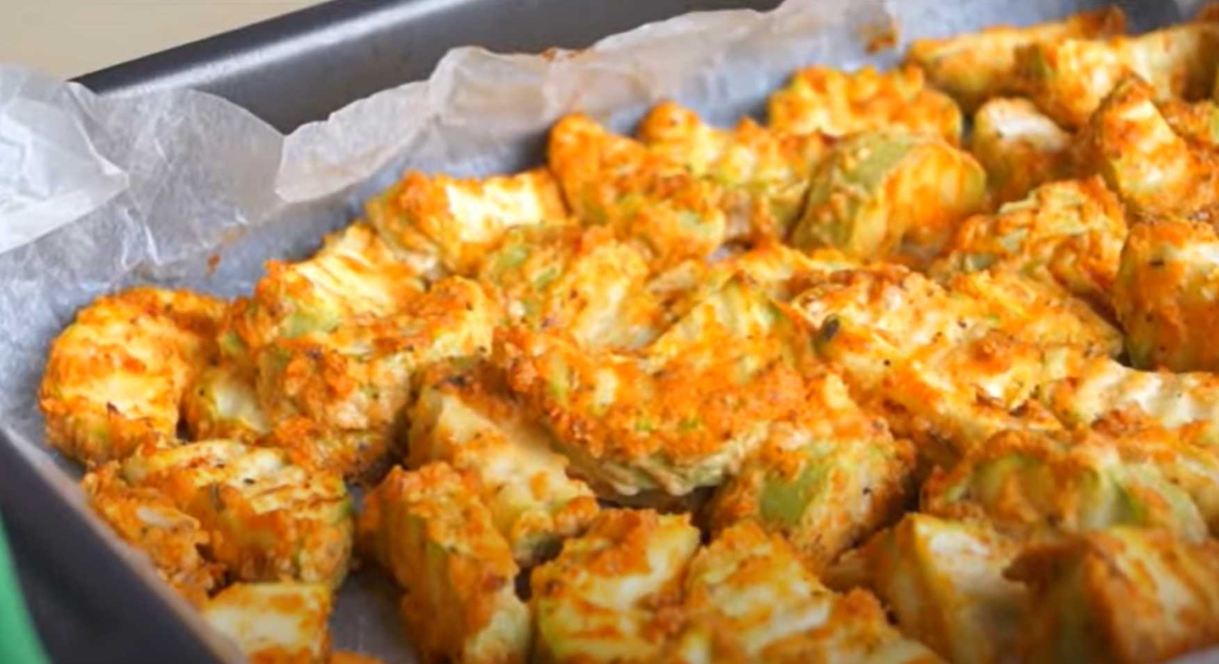 Courgettes cuites au four - Étape 7