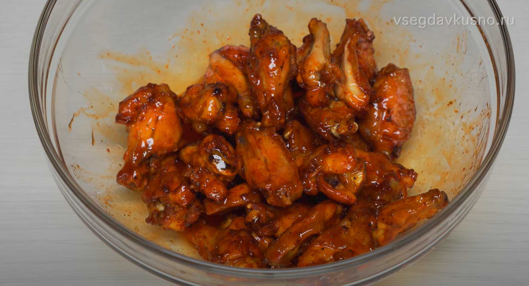 Ailes de poulet à la sauce miel épicée - Étape 11