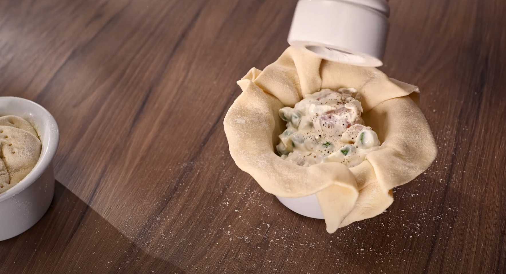 Mini tourtes au colin - Étape 12