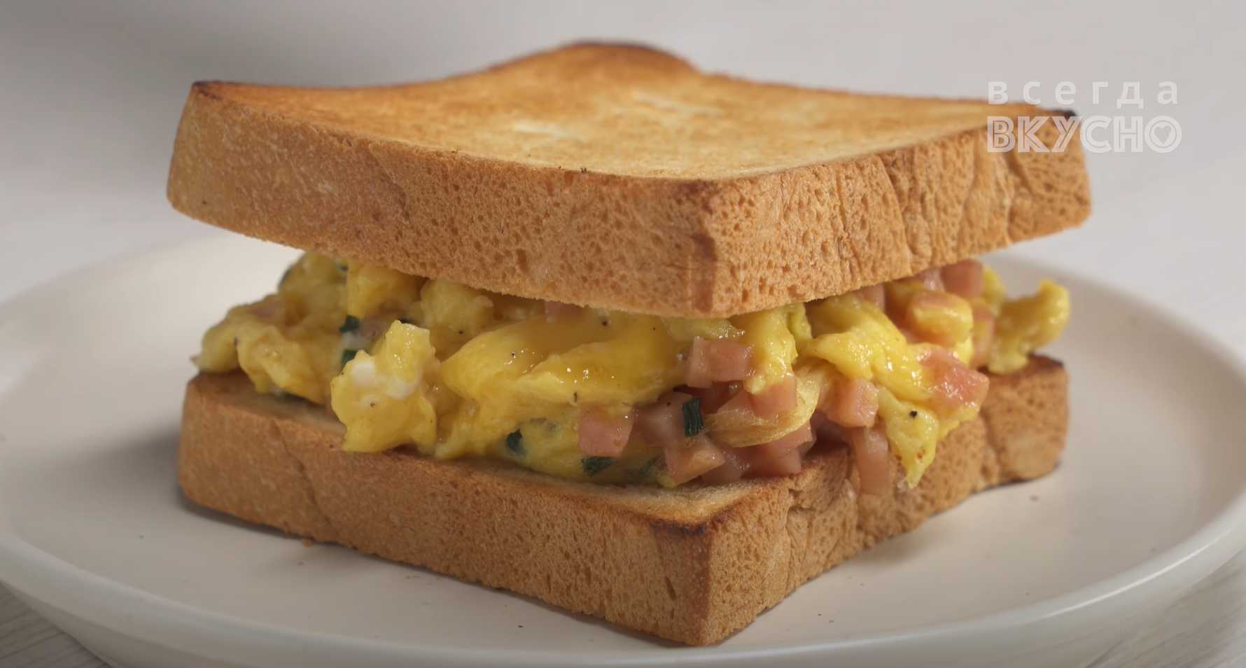 Sandwich jambon-œuf - Étape 9