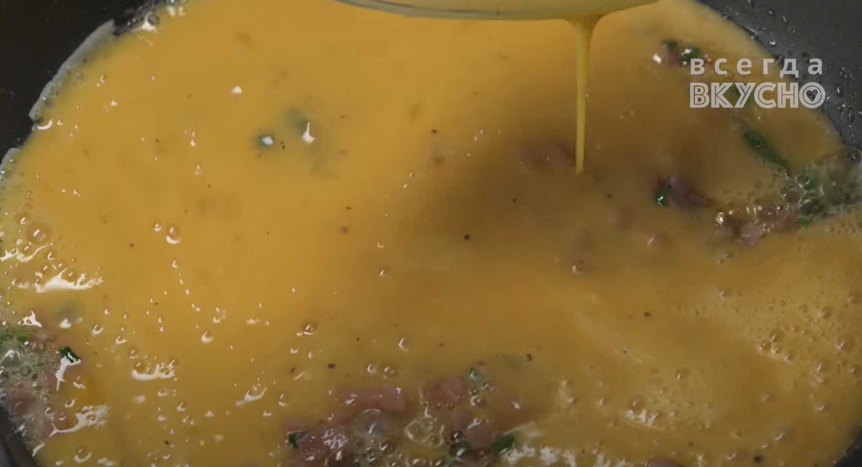 Sandwich au jambon et aux œufs - Étape 6