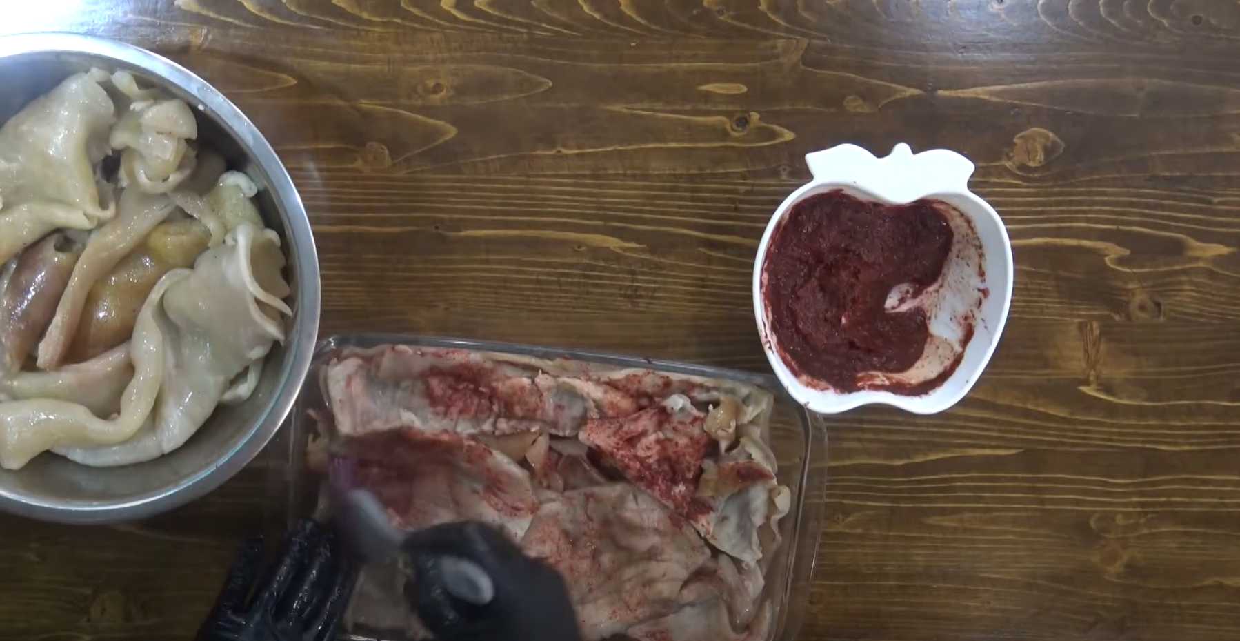 Apéritif de couenne de porc « Caractère masculin » - Étape 9