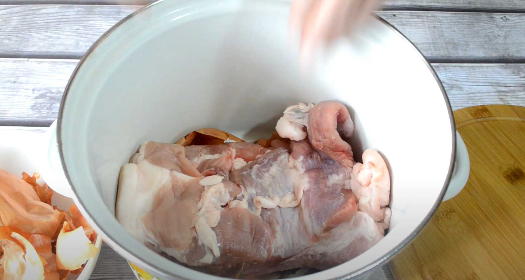 Entrée de porc froid - Étape 2