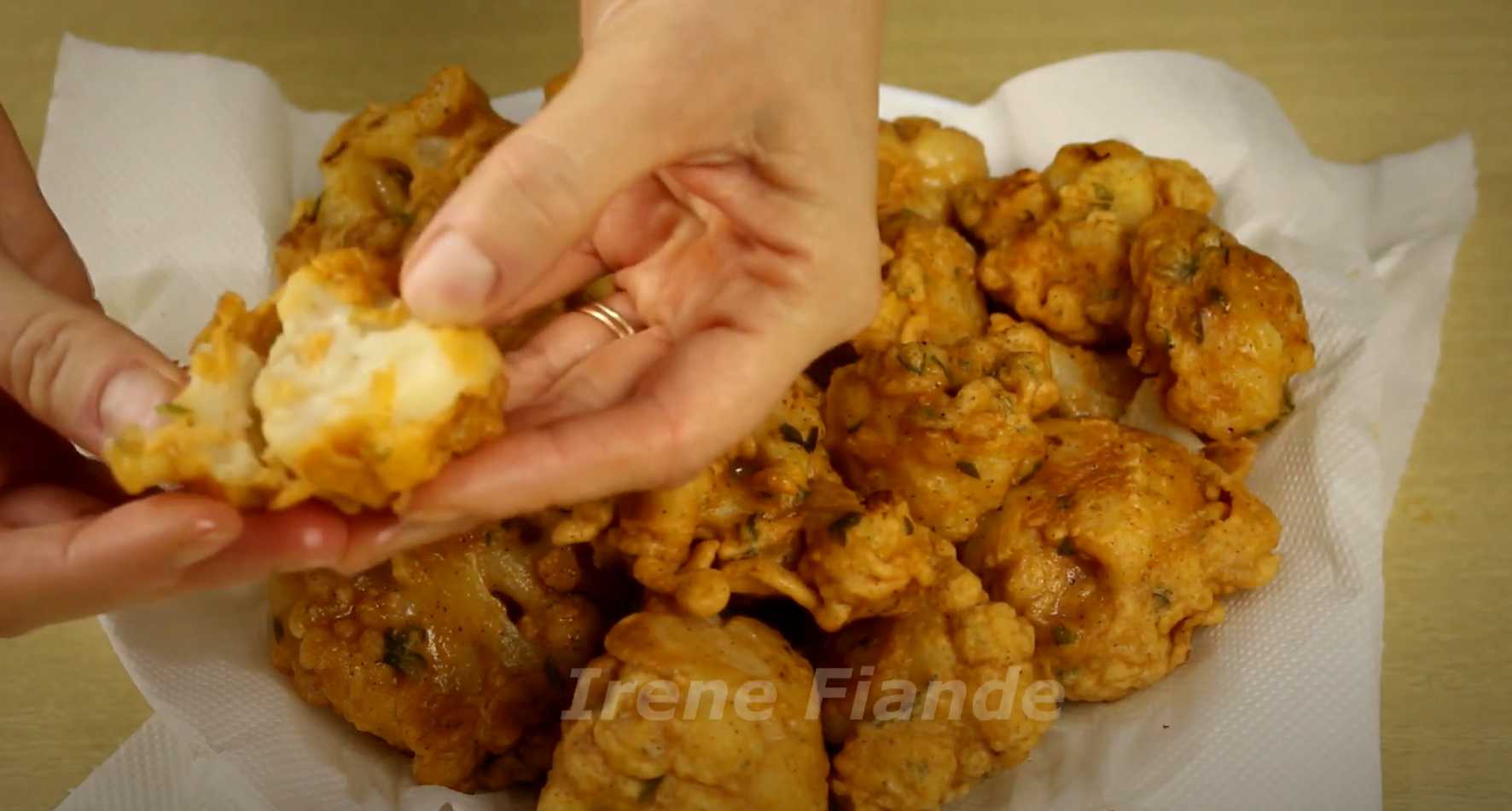 Chou-fleur pané - Étape 9