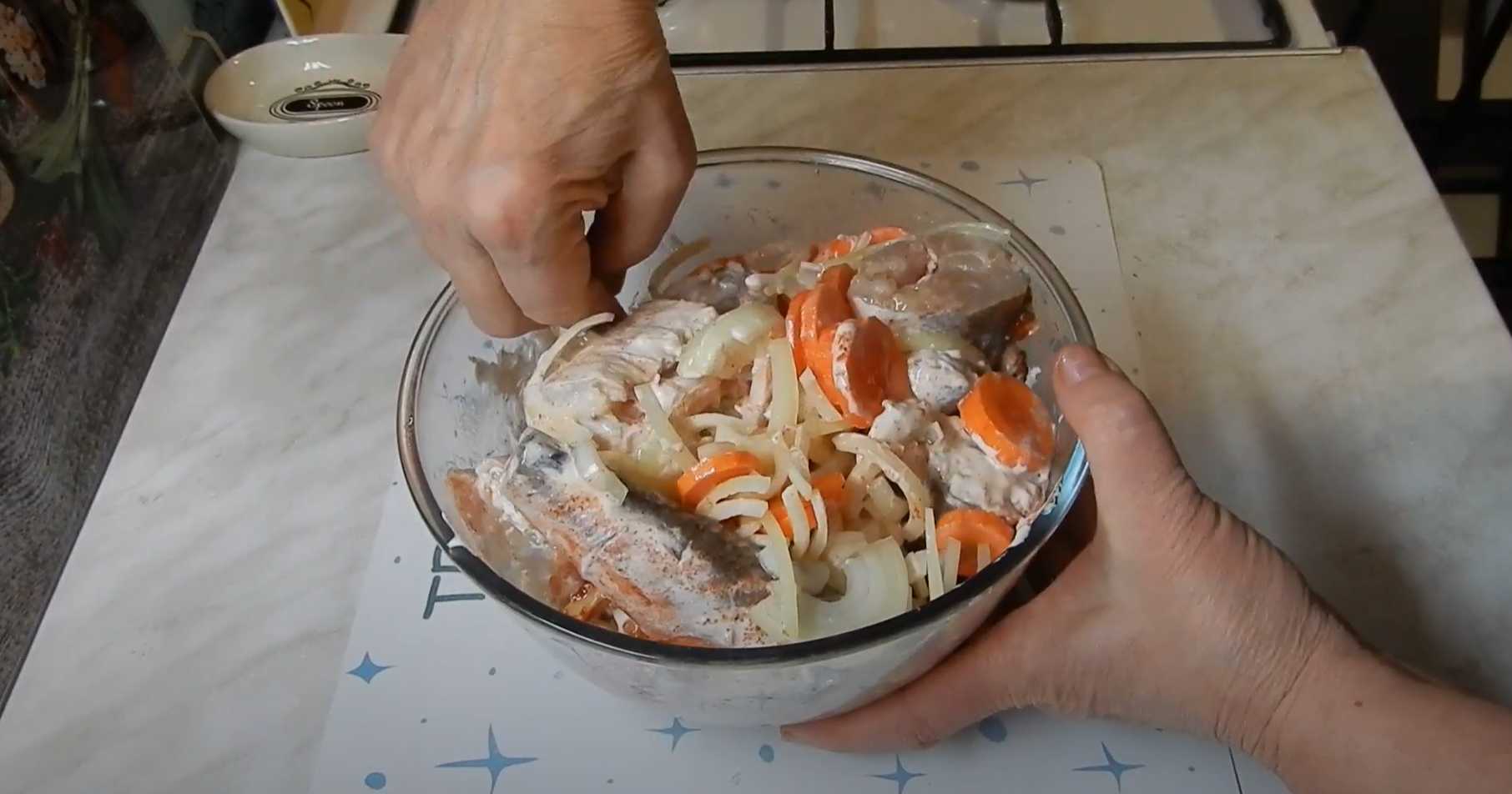 Merlu aux légumes et à la crème fraîche - Étape 8