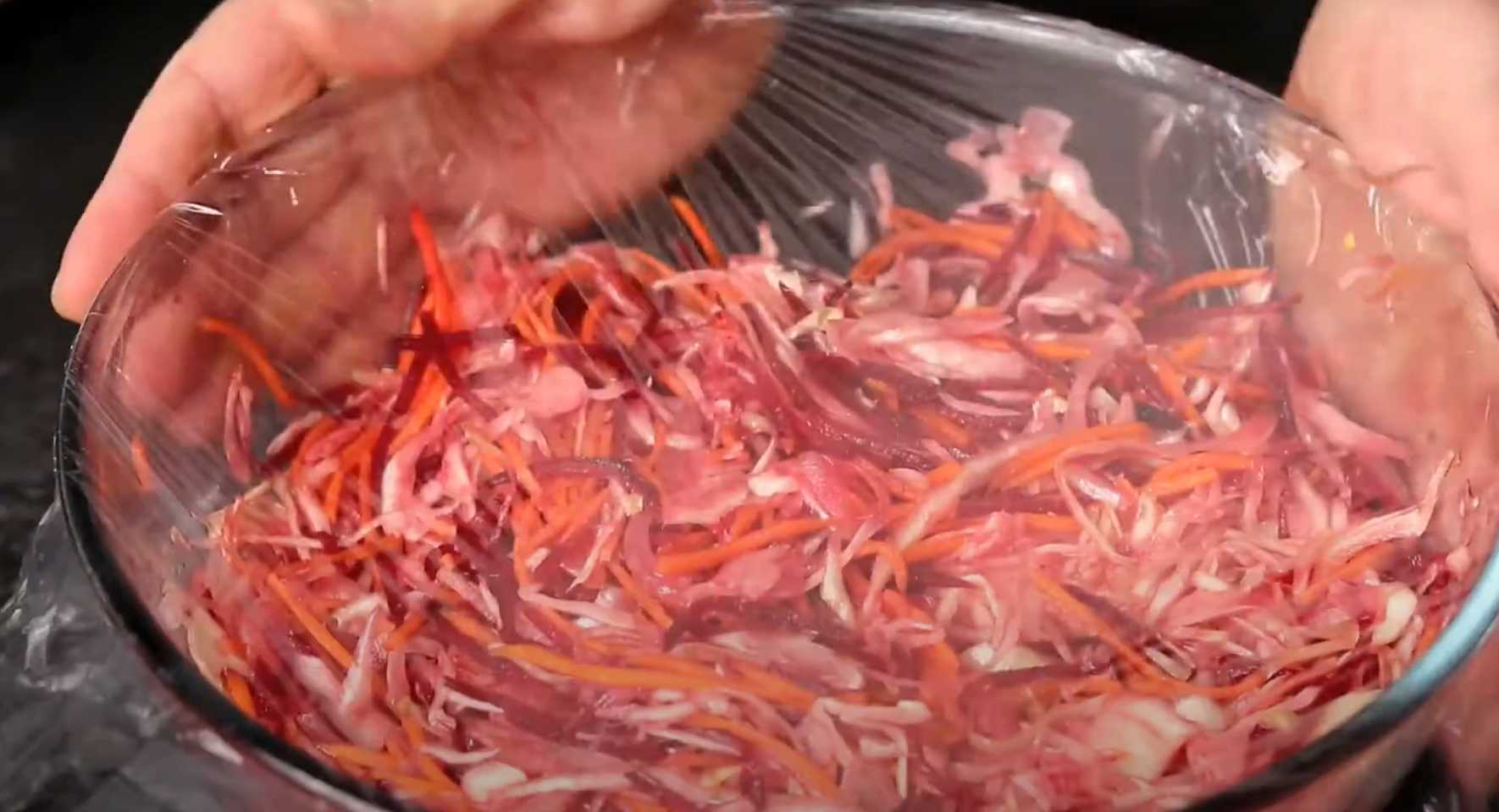 Salade Khryapa du Kremlin - Étape 12