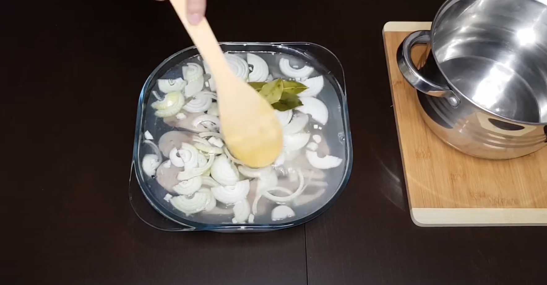 Maquereau mariné aux oignons - Étape 11