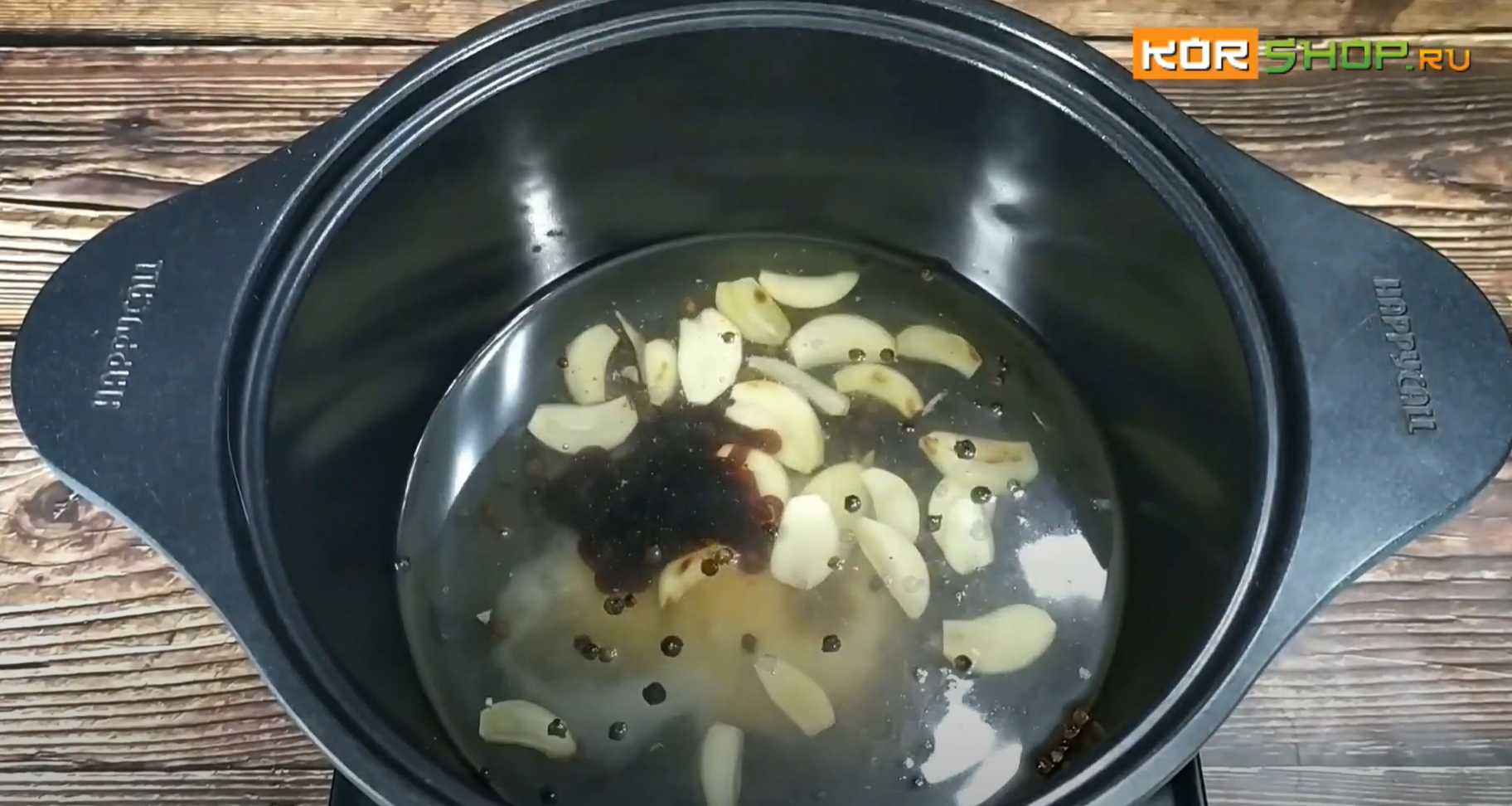 Soupe de côtes de porc (Dweji Kalbi Tan) - Étape 4