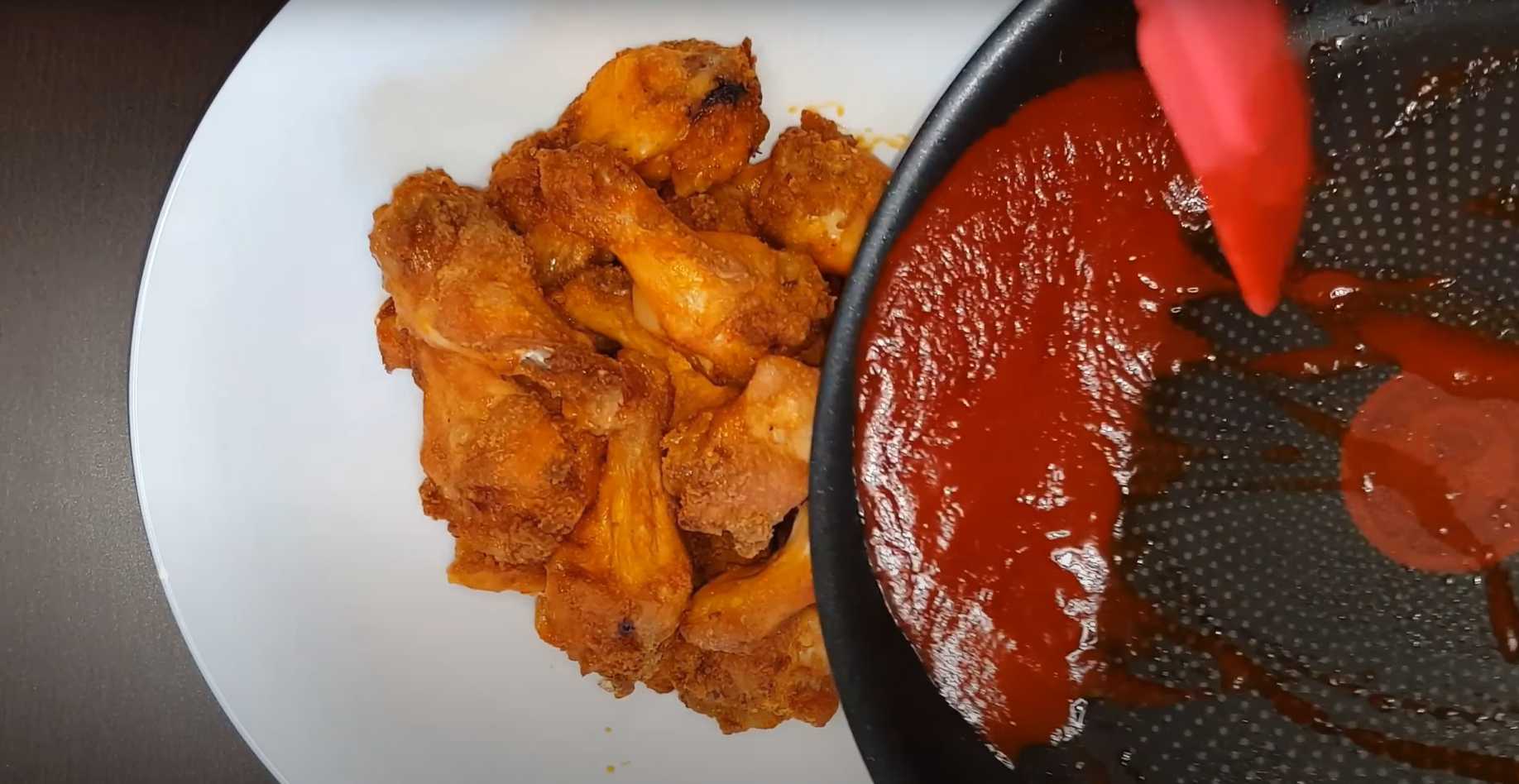 Ailes de poulet Buffalo avec sauce piquante - Étape 5