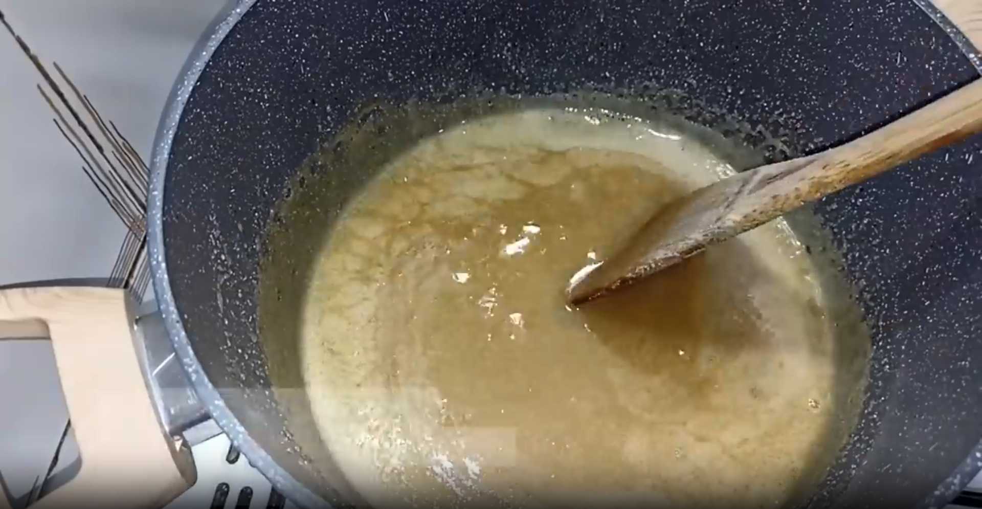 Nougat blanc aux noix - Étape 4