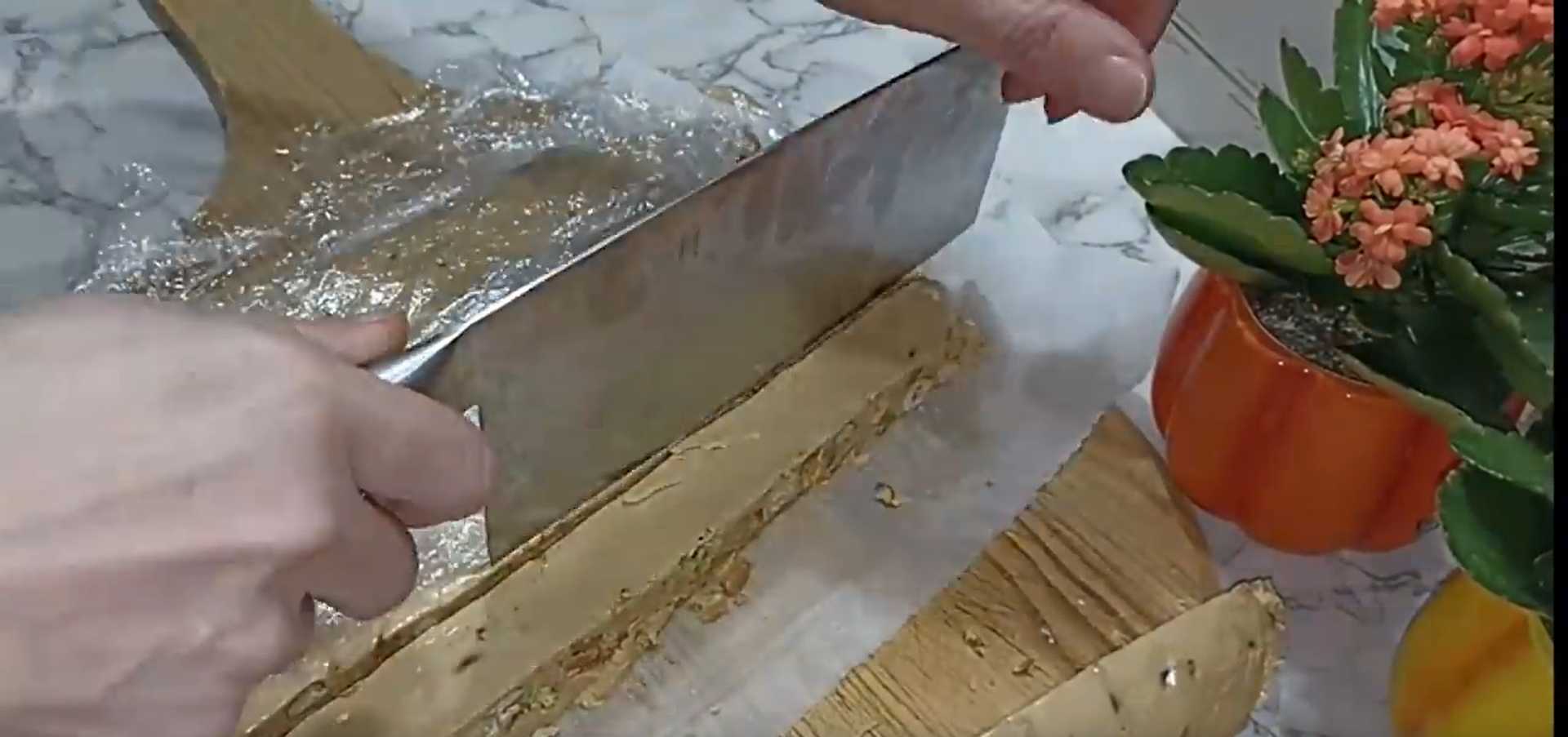 Nougat blanc aux noix - Étape 16