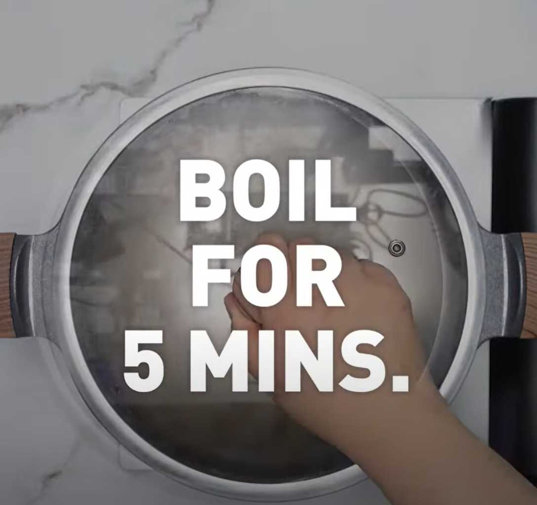 Soupe de nouilles Sujebi maison - Étape 10