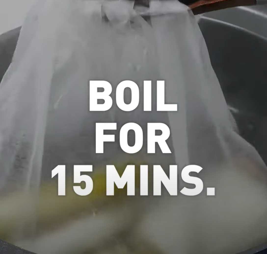 Soupe de nouilles Sujebi maison - Étape 6