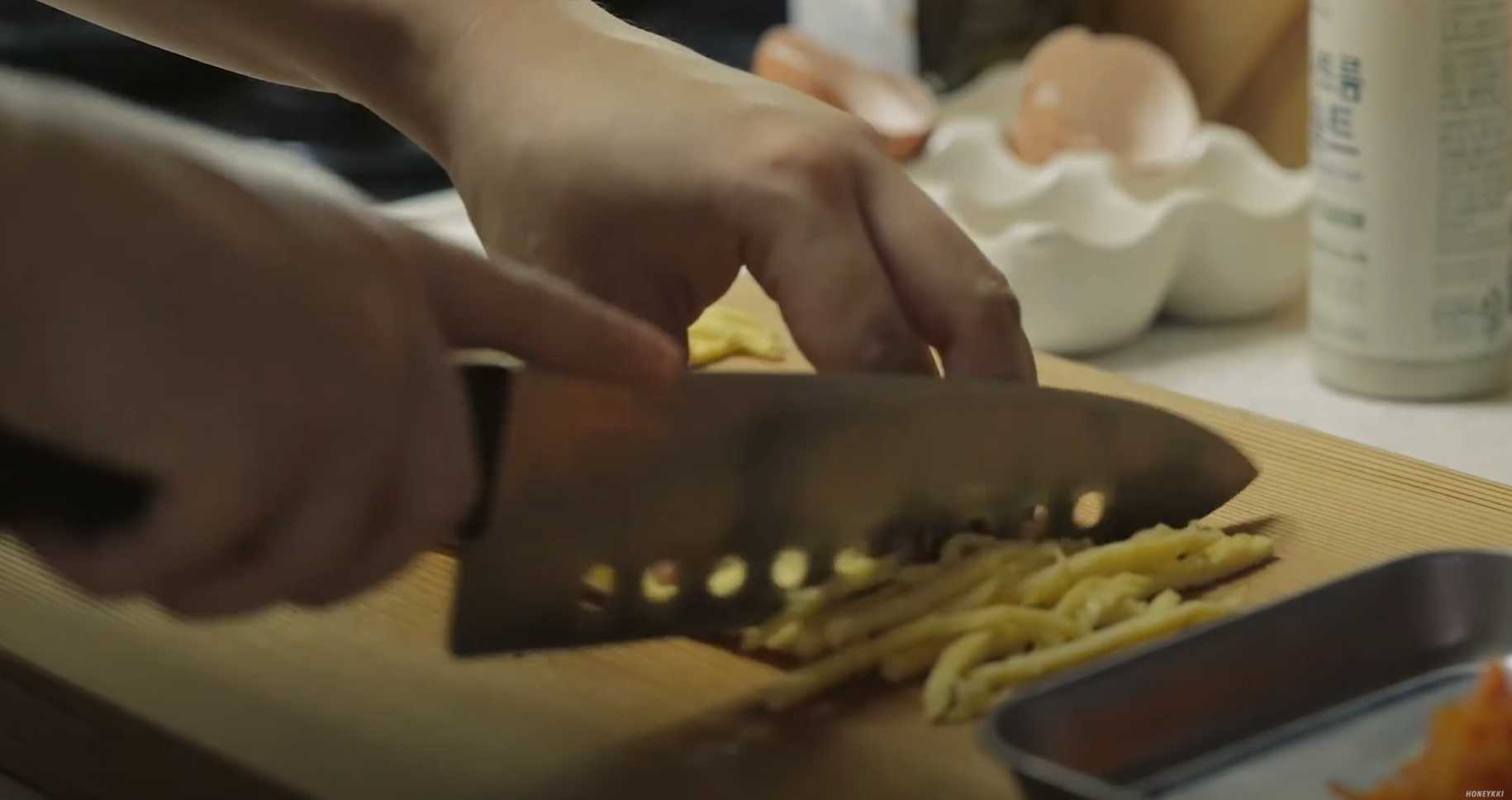 Soupe de nouilles Janchi Guksu – Étape 8