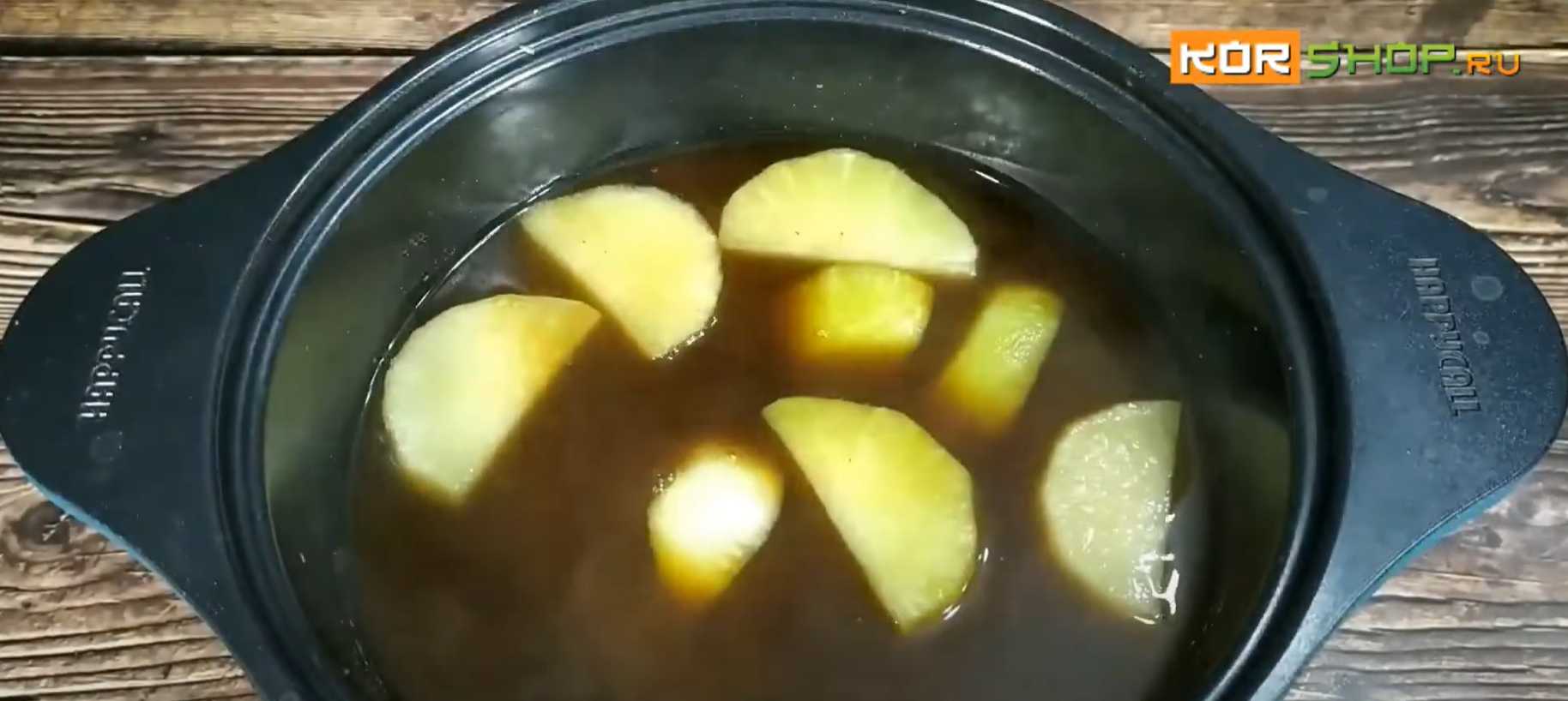 Soupe de flet et d'absinthe - Étape 6