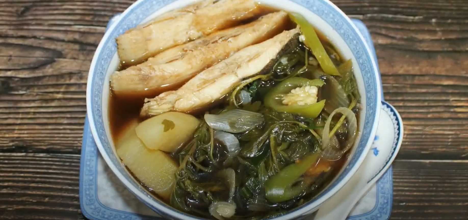 Soupe de flet et d'absinthe - Étape 10