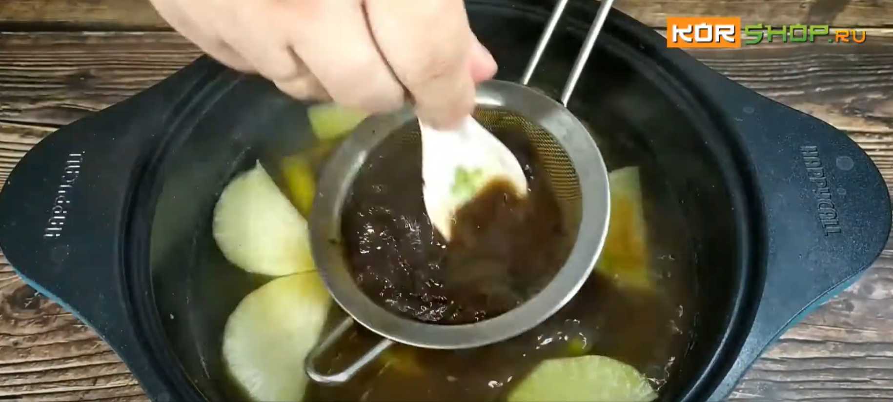 Soupe de flet et d'absinthe - Étape 5