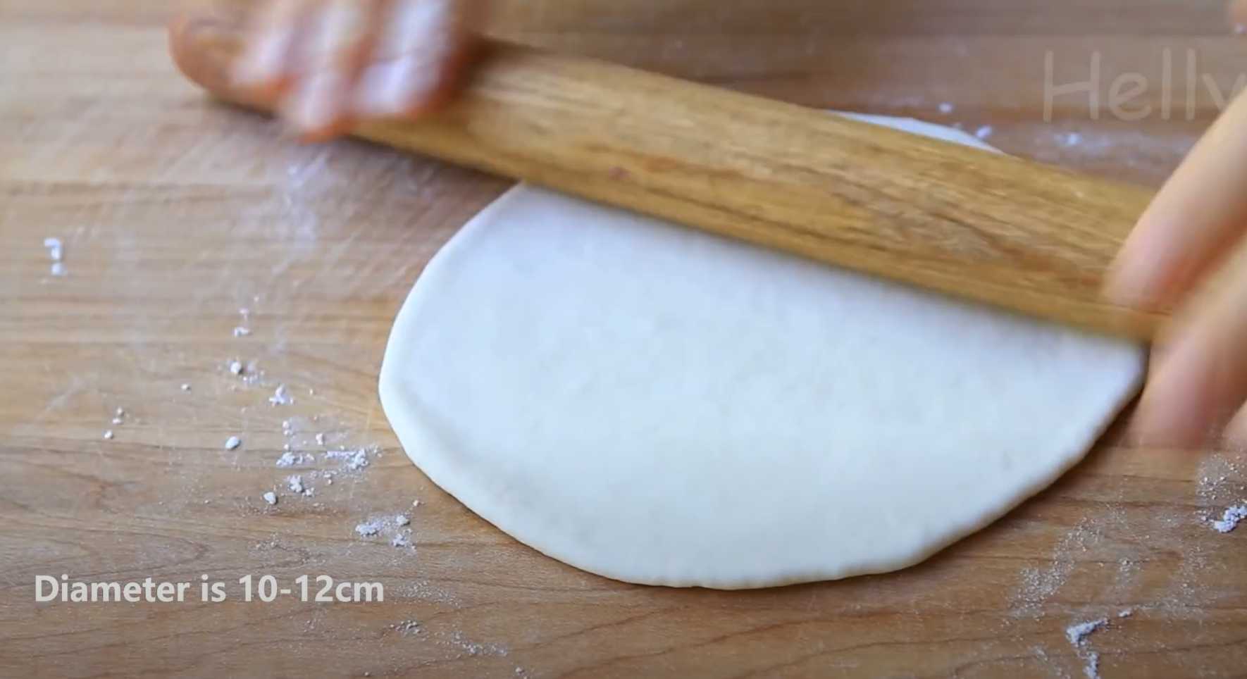 Pita au yaourt et à la levure - Étape 9