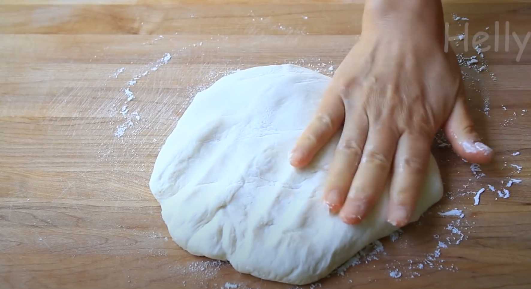 Pita au yaourt et à la levure - Étape 7