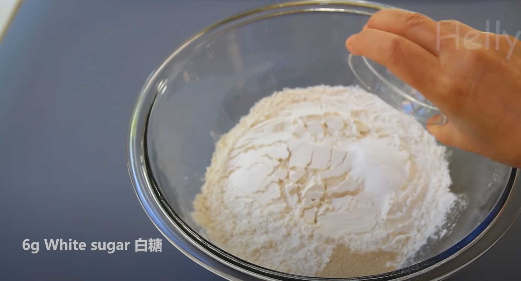 Pita au yaourt et à la levure - Étape 1