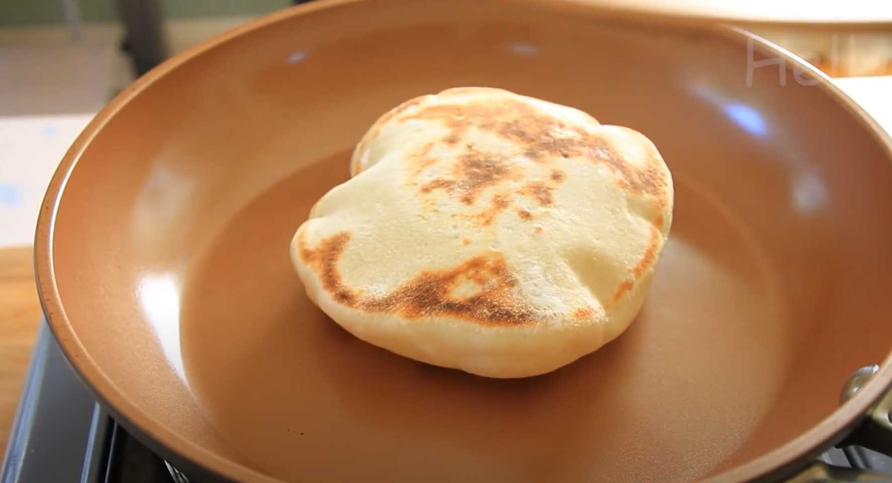 Pita au yaourt et à la levure - Étape 12