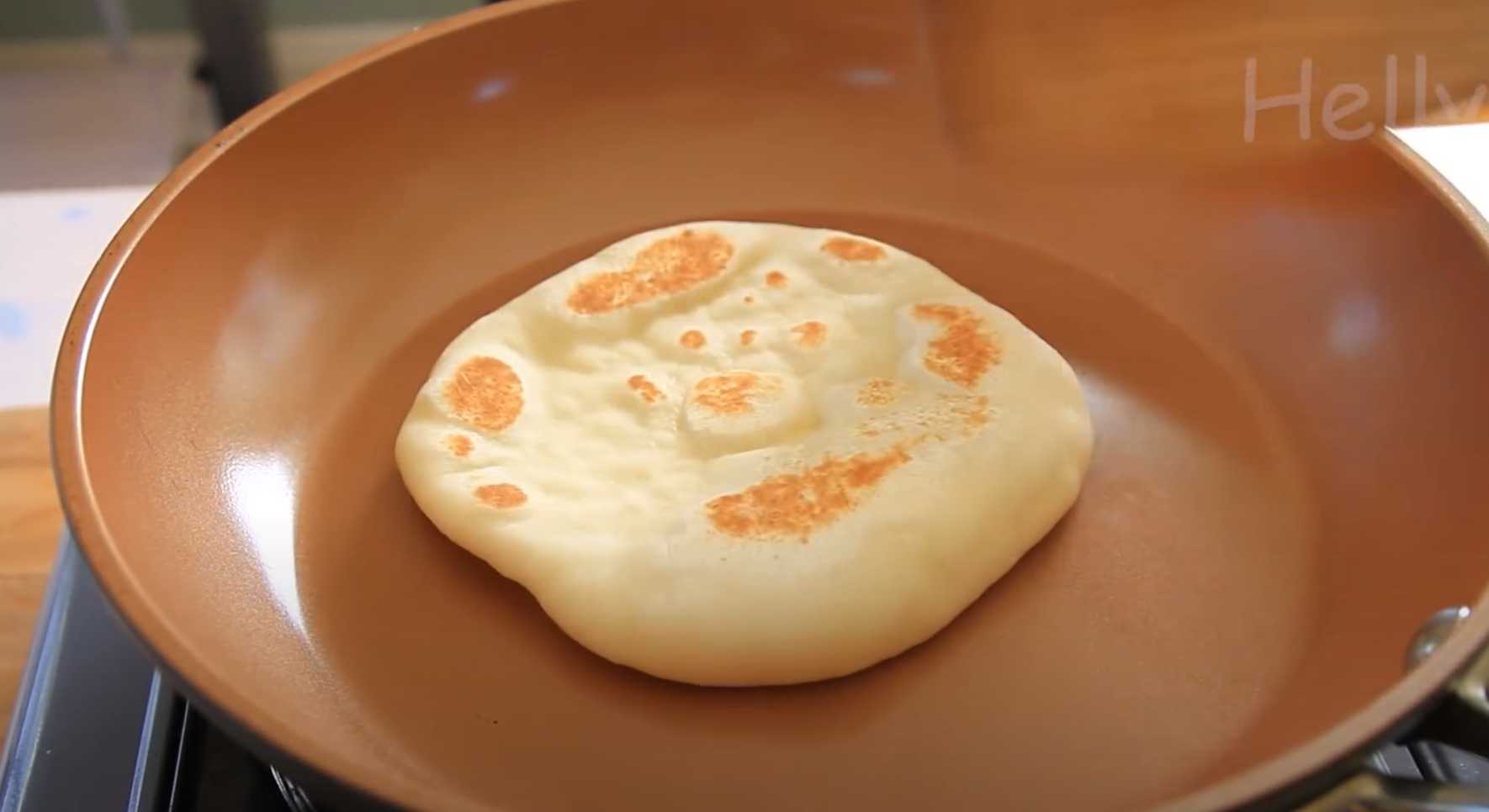 Pita au yaourt et à la levure - Étape 11