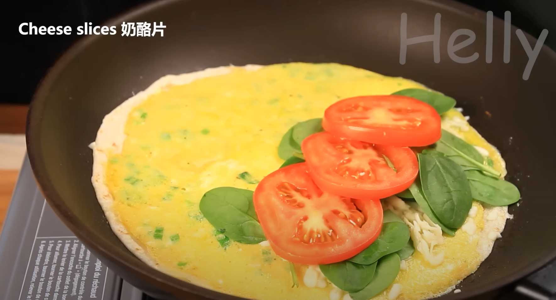 Quesadilla aux œufs doublement farcis - Étape 8