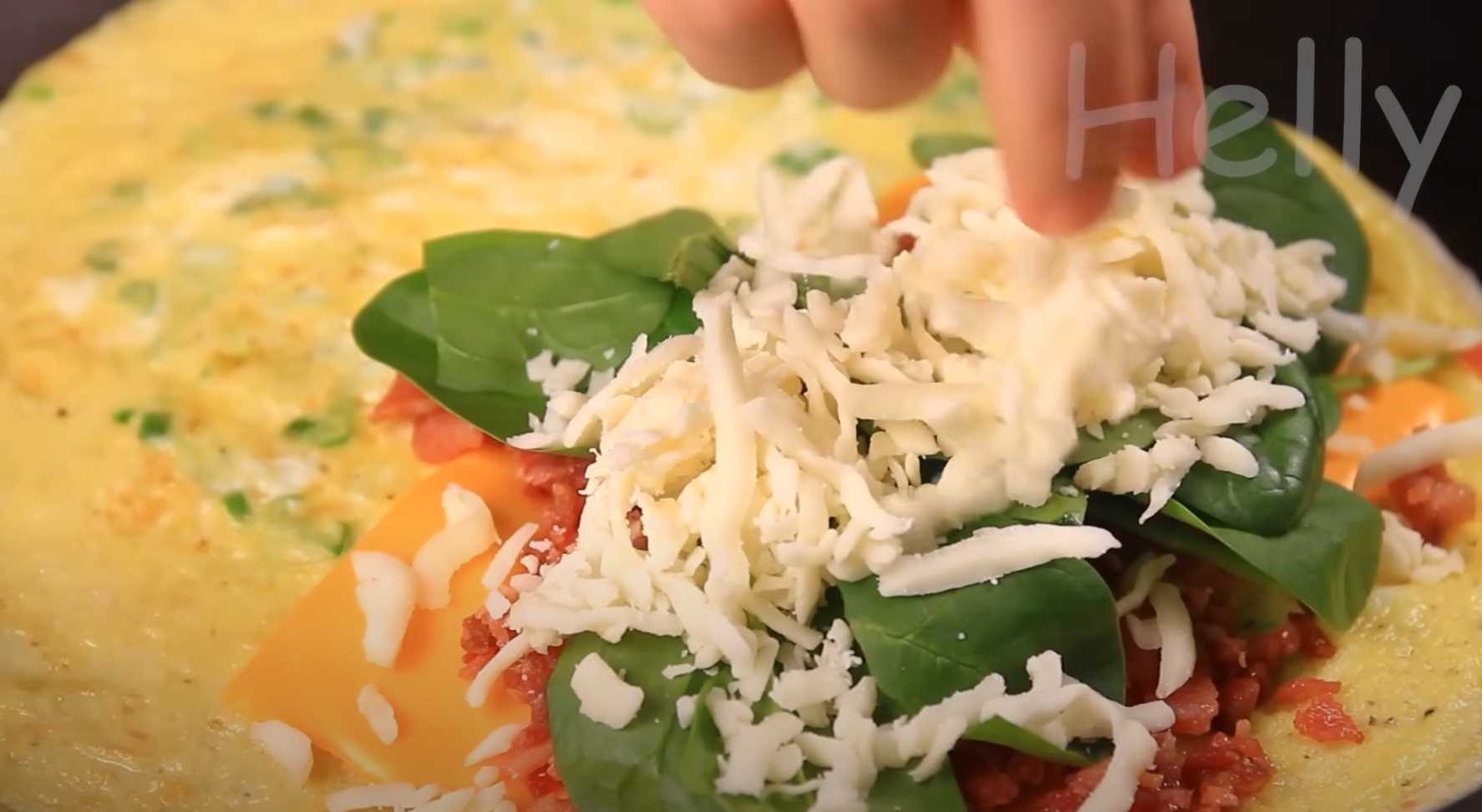 Quesadilla aux œufs doublement farcis - Étape 15