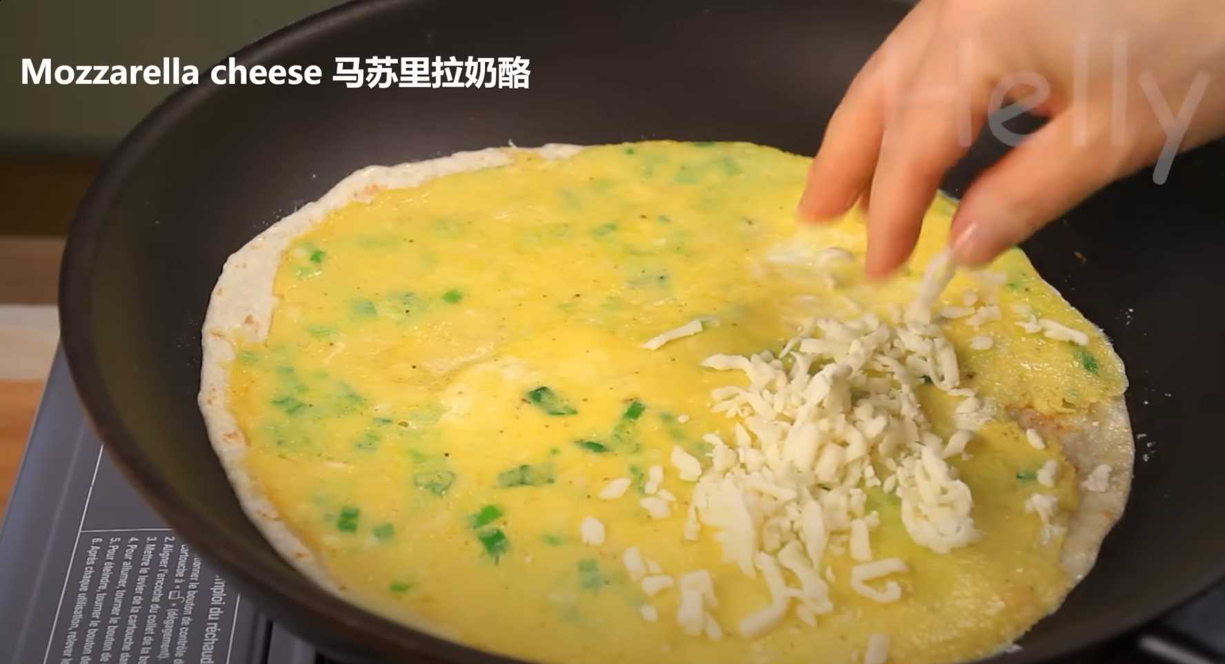 Quesadilla aux œufs doublement farcis - Étape 6