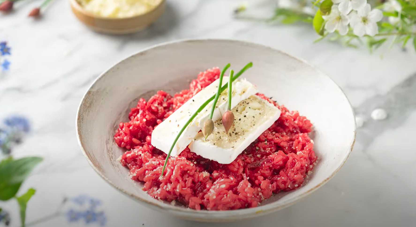 Risotto de betterave et de brie - Étape 12