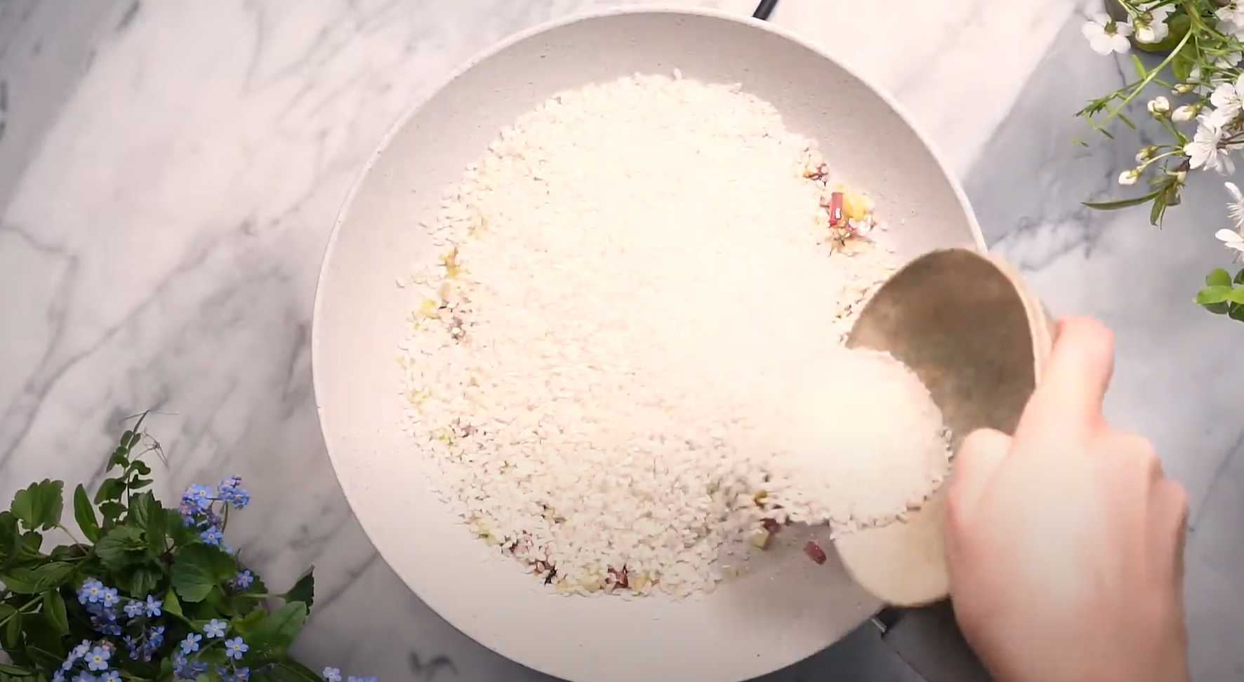 Risotto de betterave et de brie - Étape 4