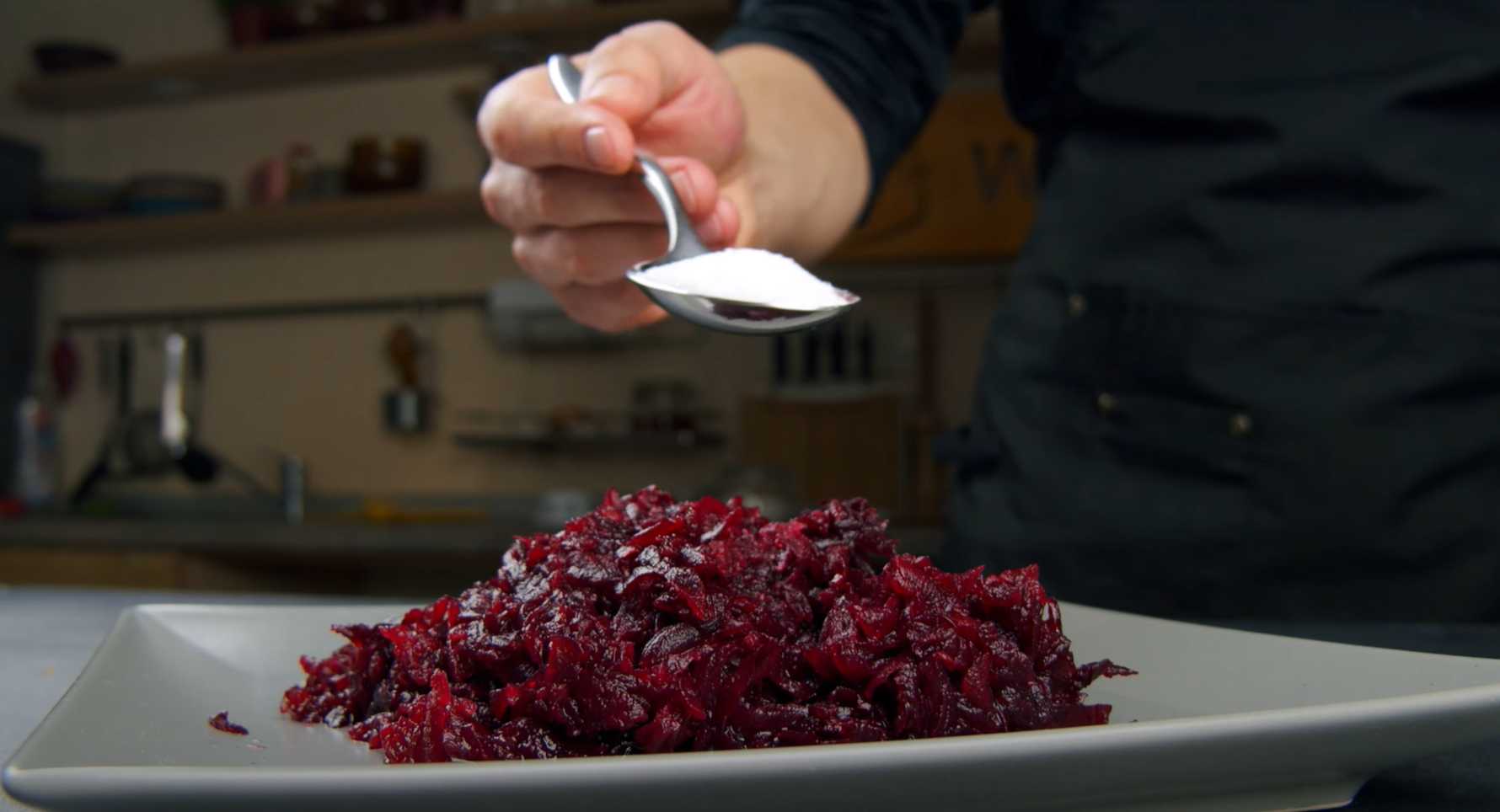 Poisson cuit au four sous un manteau de fourrure - Étape 6