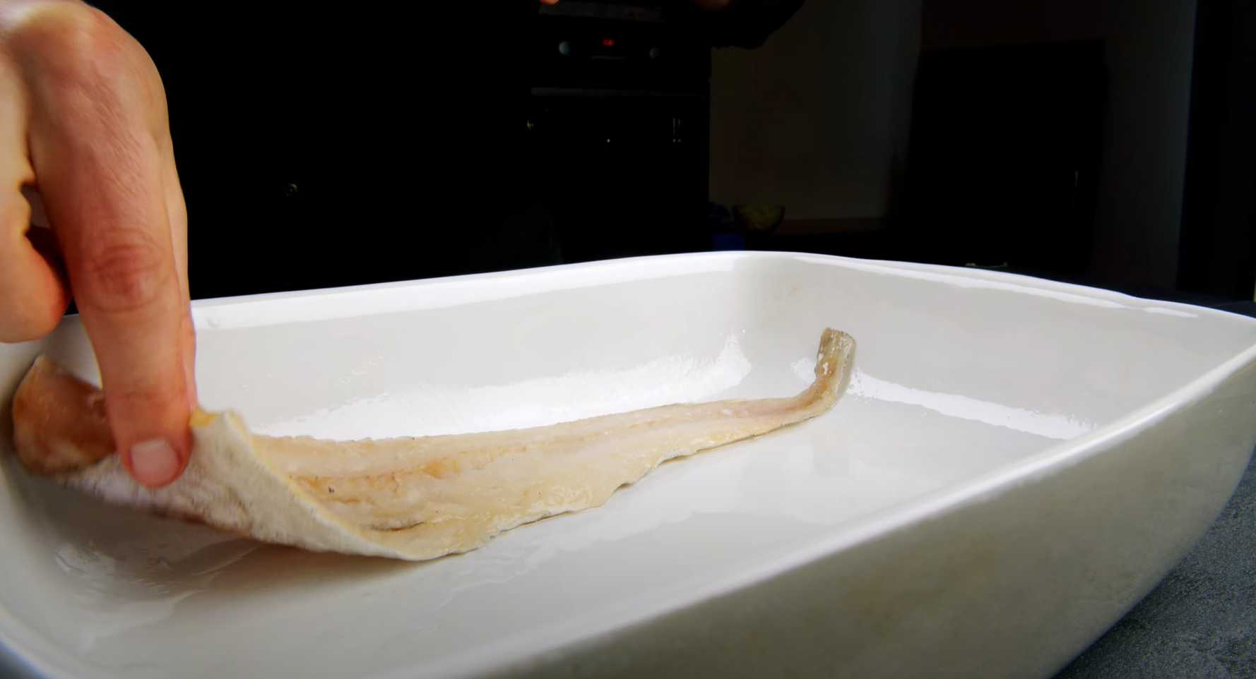 Poisson cuit au four sous un manteau de fourrure - Étape 7