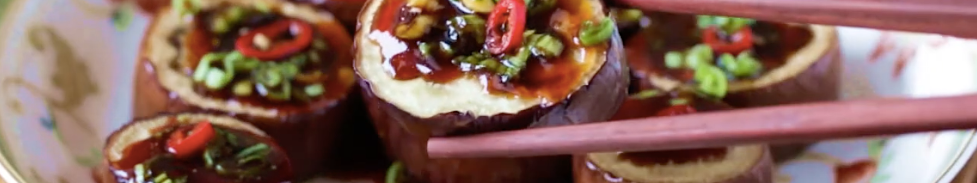 aubergines à la chinoise