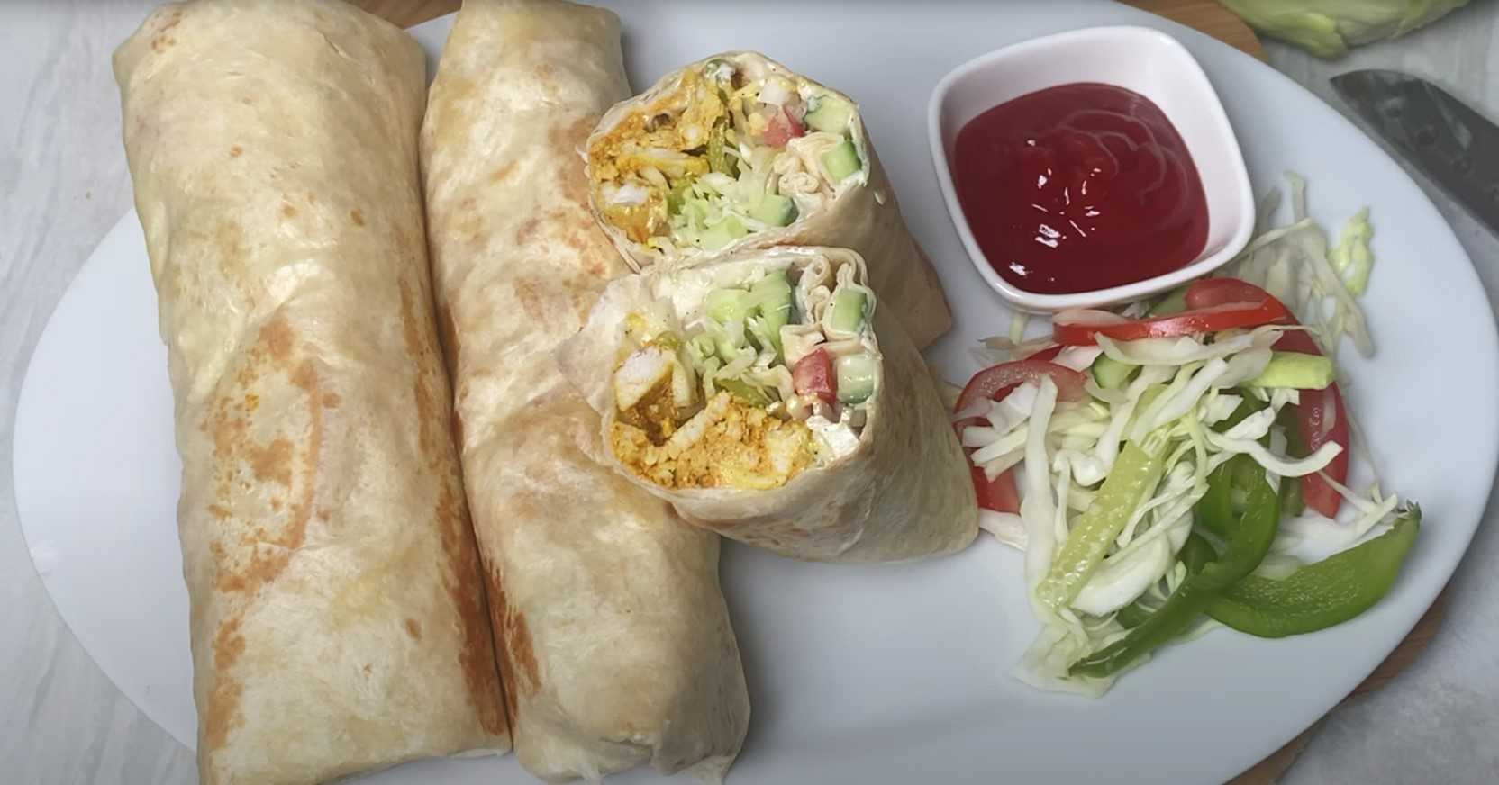 Image du plat : Shawarma au poulet maison