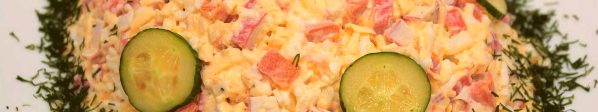 Salade de crabe au fromage