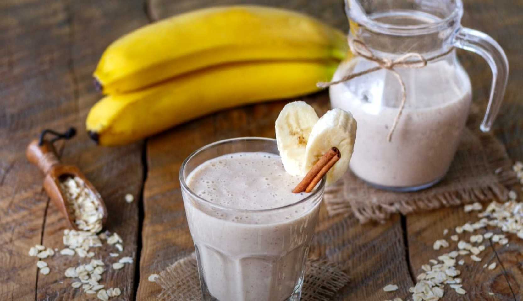 Image du plat : Smoothie banane et lait d'avoine