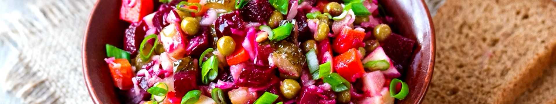 Vinaigrette classique aux petits pois