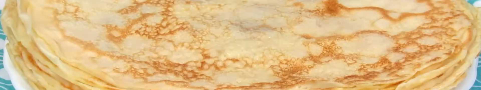 Une recette rapide de crêpes au lait