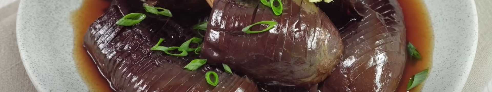 Aubergines mijotées Agebitashi