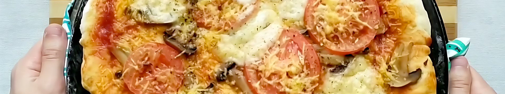 Pizza aux champignons