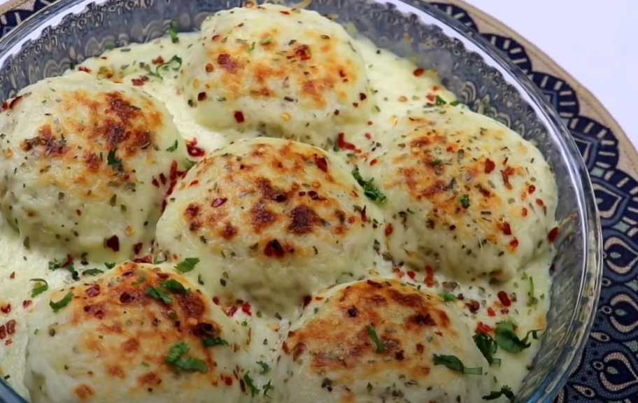 Recette : Boulettes de pommes de terre farcies au bœuf en pâte