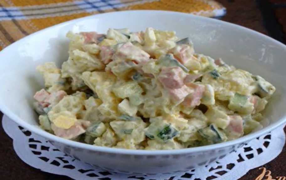Recette : Salade d'okroshka