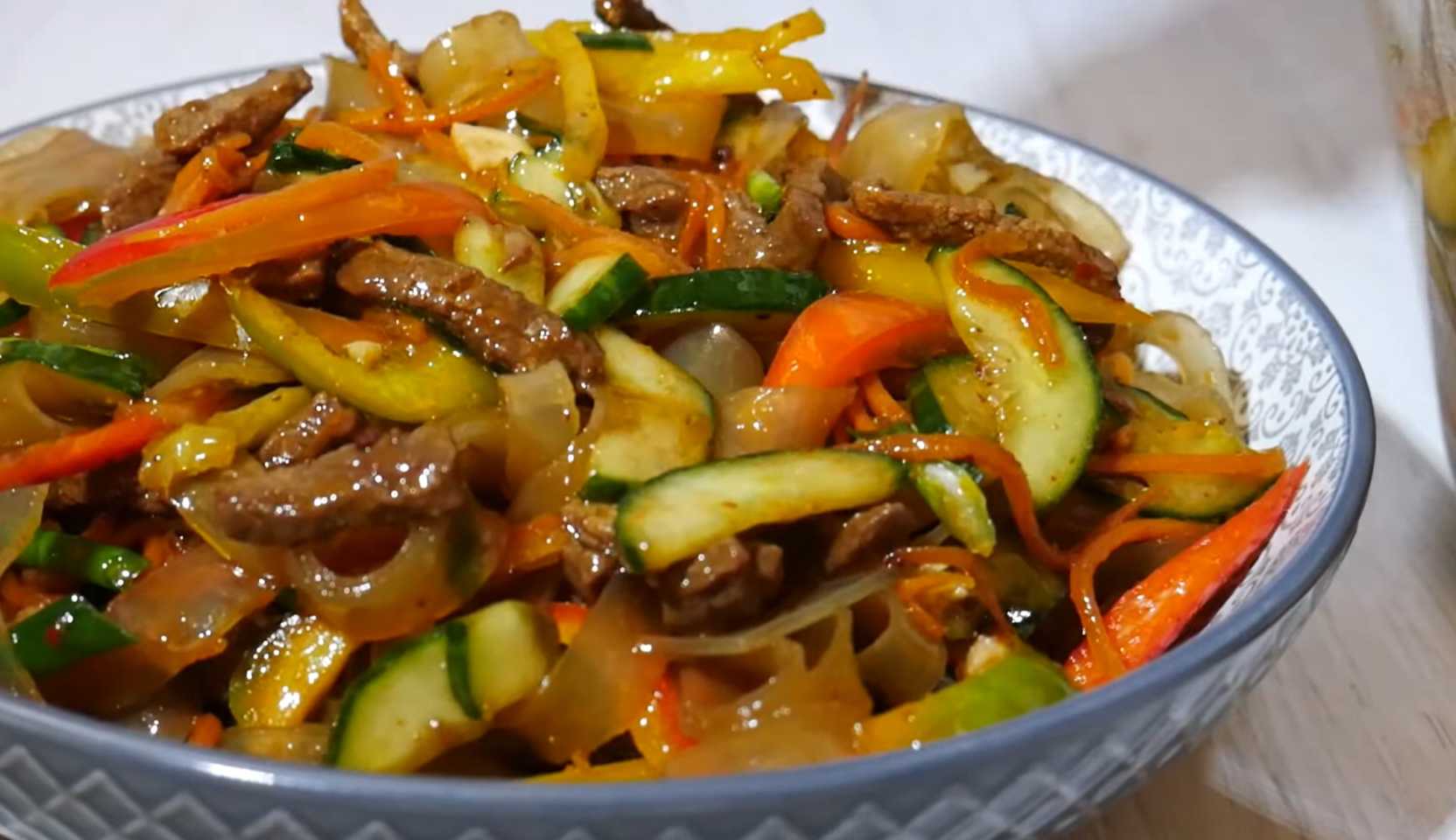 Image du plat : Salade de nouilles Ashlanfu copieuse