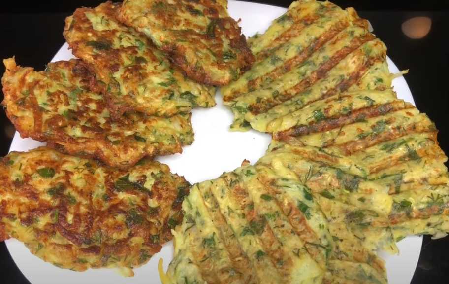 Recette : Beignets de courgettes grillées