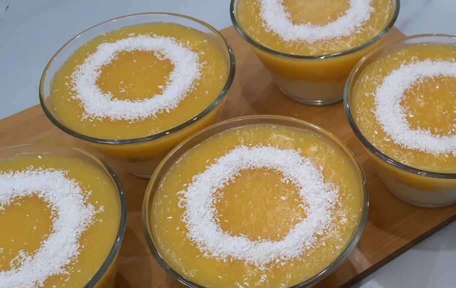 Recette : Dessert lacté aux oranges