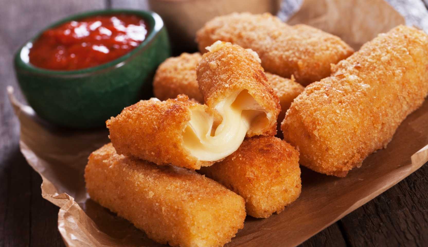 Image du plat : Bâtonnets de fromage cuits au four