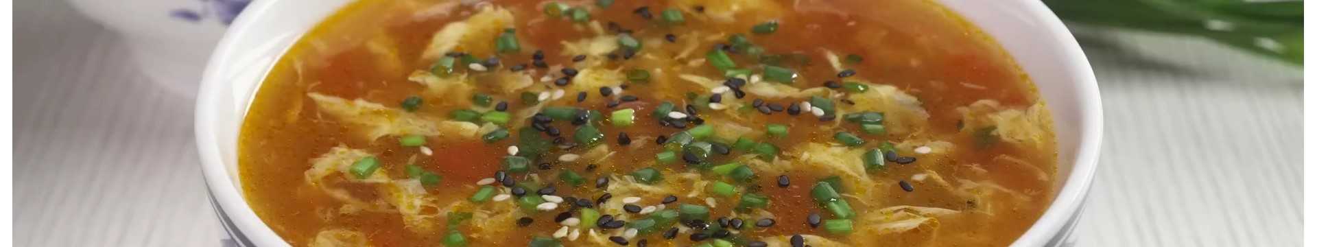 Soupe chinoise aux tomates et aux œufs