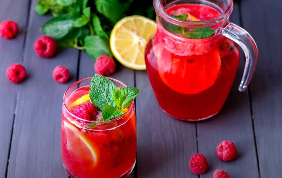 Recette : Limonade à la framboise